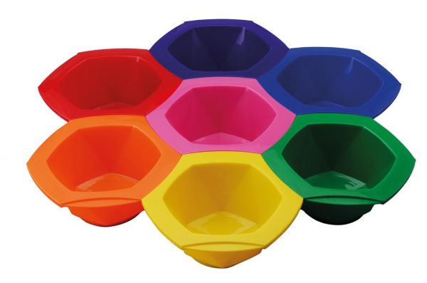 Comair Frbeschalen Set Rainbow