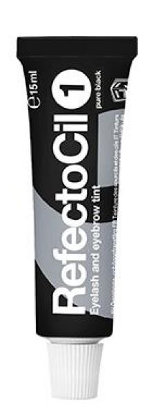 RefectoCil Augenbrauen- und Wimpernfarbel Nr. 1   tiefschwarz