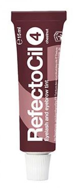 RefectoCil Augenbrauen- und Wimpernfarbe Nr. 4 kastanie