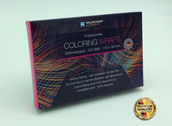 COLORING WRAPS - STRHNENPAPIER 110x160mm