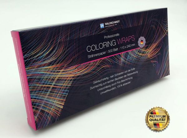 COLORING WRAPS - STRHNENPAPIER 110x240mm