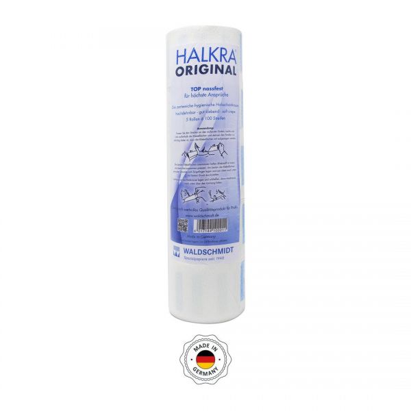 Halkra Origina(blau)  5 x100 Streifen