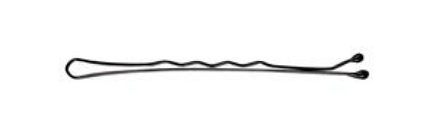 Haarklemmen Pretty Fashion schwarz, 48 mm, 500 Stck