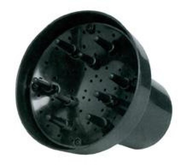 Comair Luftdusche Professionell schwarz  13,5 cm