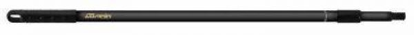 Besenstiel Teleskop Alu. schwarz 150cm