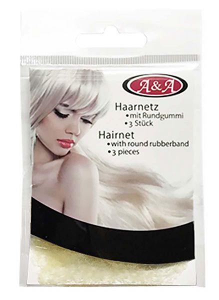 A&A Haarnetz dnn hellblond 3 Stck