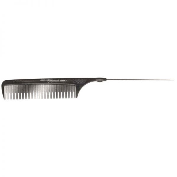 Hercules Sgemann Carbon C21 anthrazit Toupier-Nadelstielkamm 8,75