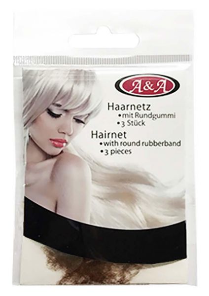 A&A Haarnetz dnn hellblond 3 Stck