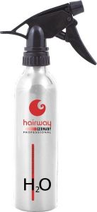 Hairway Alu-Sprühflaschen 250ml H2O silber