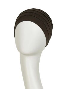Christine Headwear Yoga Turban dark brown