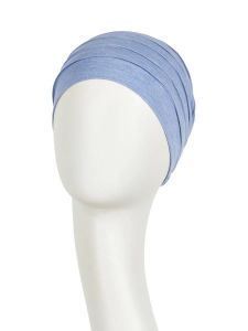 Christine Headwear Yoga Turban light blue melange