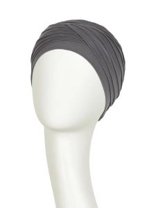 Christine Headwear Shanti Turban grey/brown