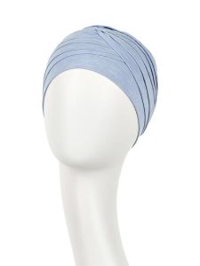 Christine Headwear Shanti Turban light blue melange