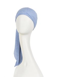 Christine Headwear Mantra Scarf- light blue melange