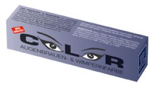 Augenbrauen- und Wimpernfarbe 15ml blauschwarz