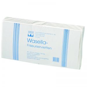Wasella Friseurservietten 2-lagig, 40 x 40 cm